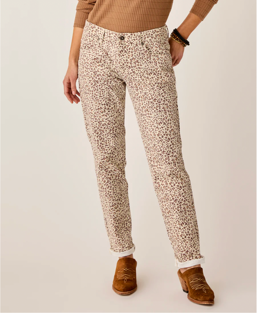 Carve Designs W Carson Jean LEOPARD
