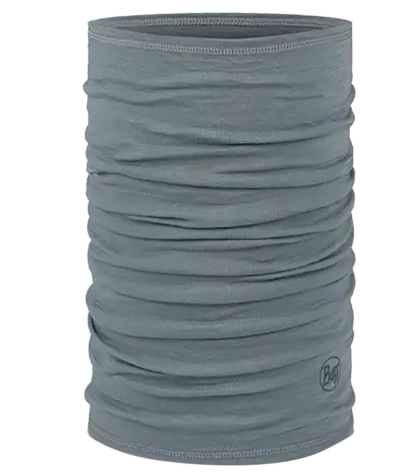BUFF Merino Lightweight Neckwear SOLID FLINT