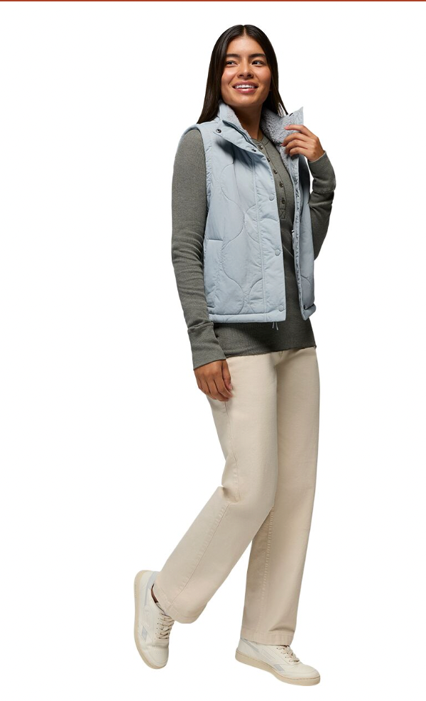 prAna W Encinitas Vest QUARRY
