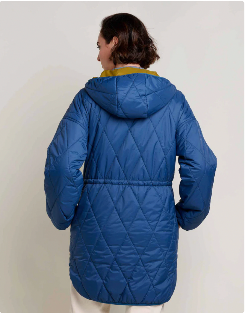 Toad & Co W Nomader Reversible Parka DEEP SEA/COYOTE