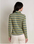 Toad & Co W Maisey LS Turtleeck BARLEY MULTI STRIPE