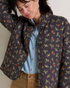 Toad & Co W Manzana Quilted Jacket SOOT GRAPHIC PRINT