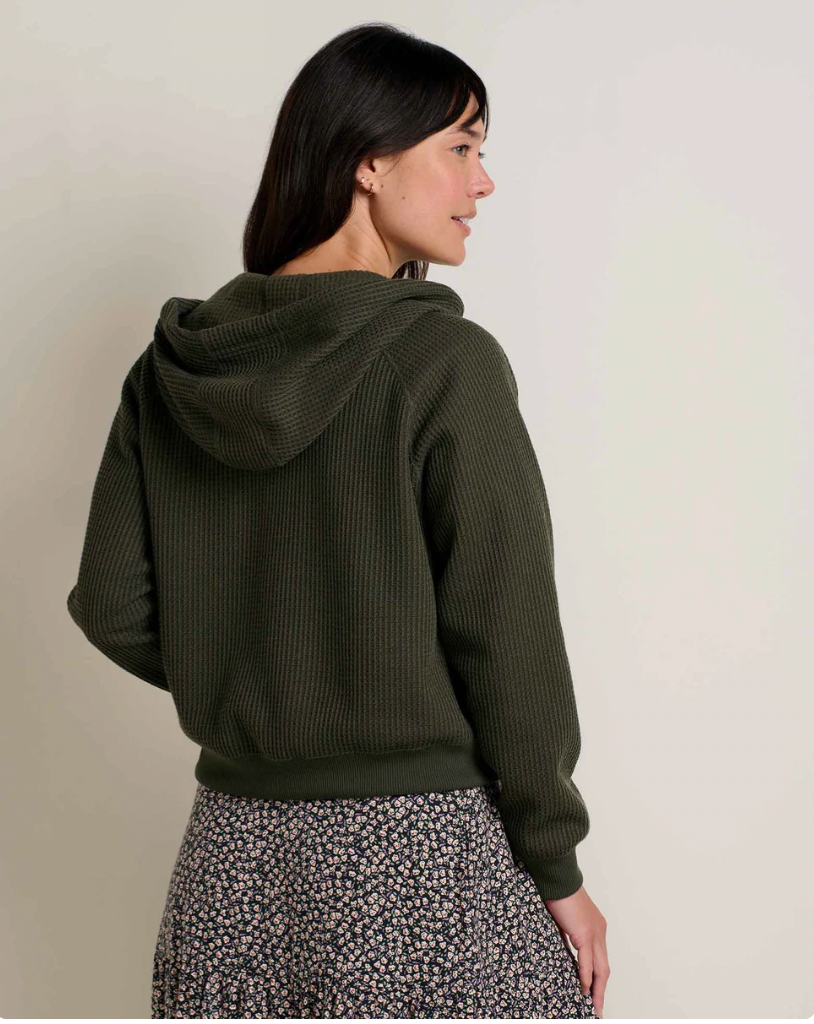 Toad & Co W Bitterroot Hoodie OLIVE