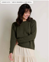 Toad & Co W Alpineglo Sweater OLIVE