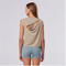 Tavi W Draped Back Tank SHITAKE