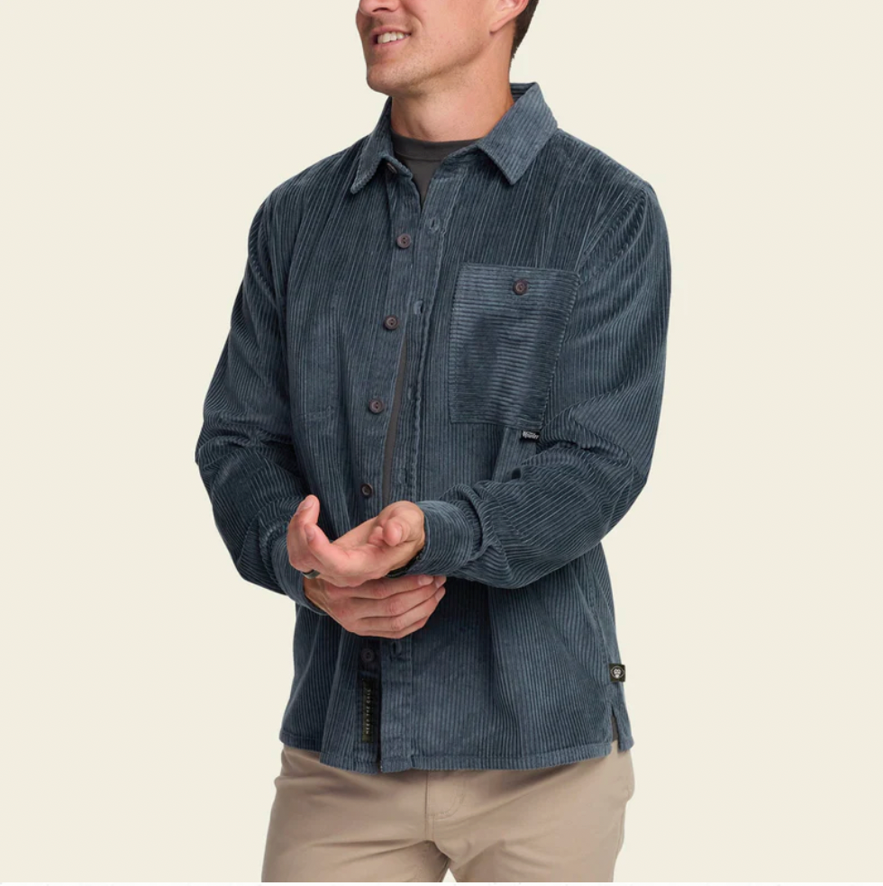Howler Bros M Iquitos Overshirt DARK SLATE