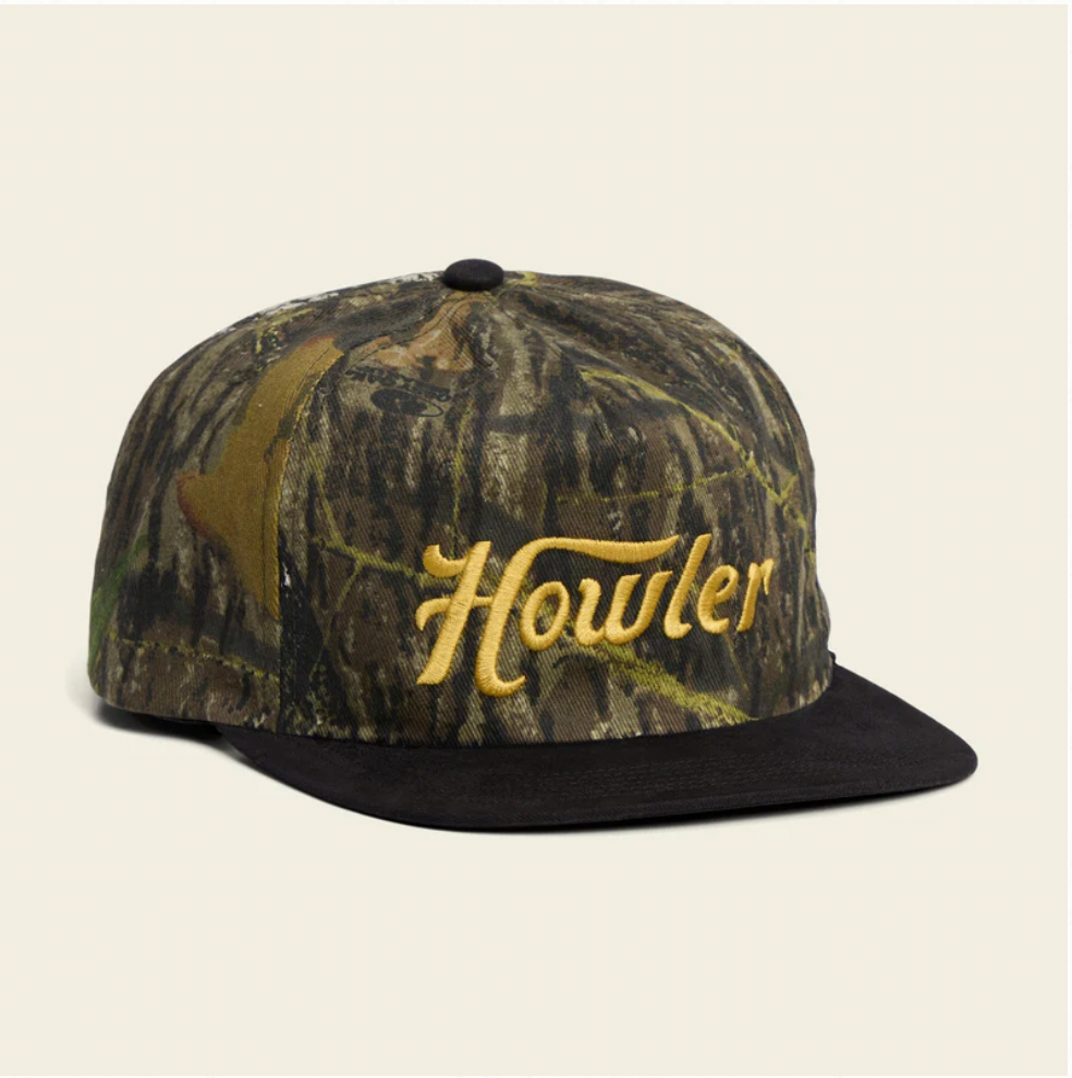 Howler Bros Howler Script Unstructured Snapback MOSSY OAK