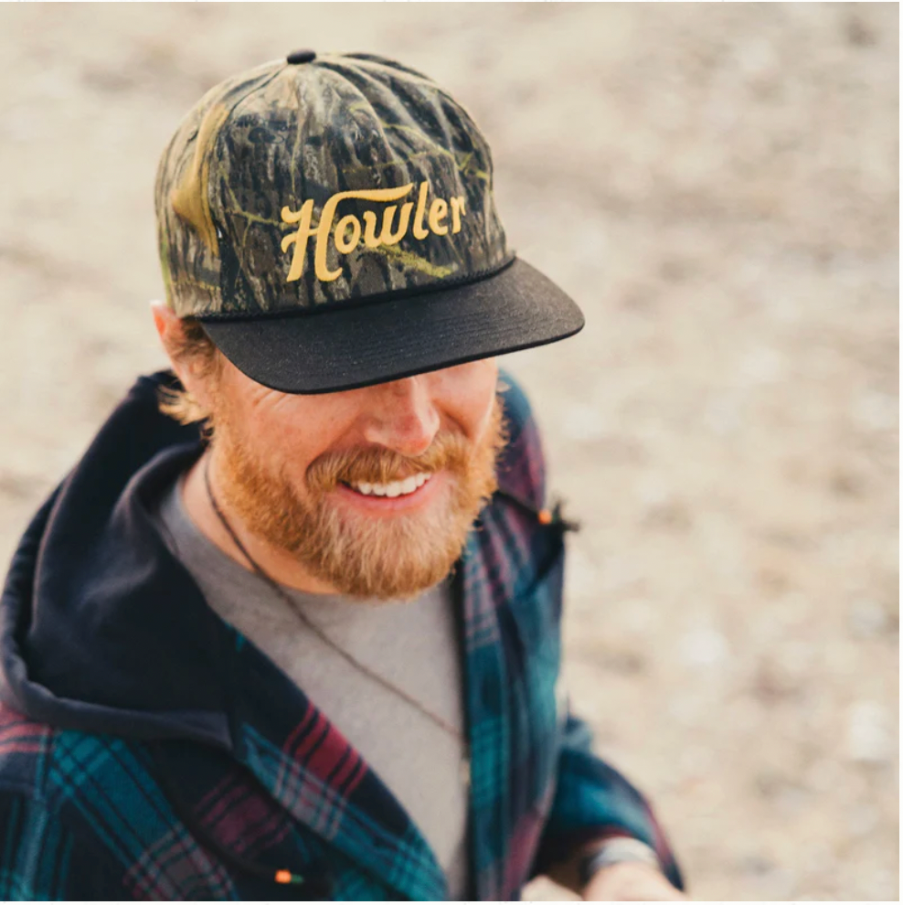 Howler Bros Howler Script Unstructured Snapback MOSSY OAK