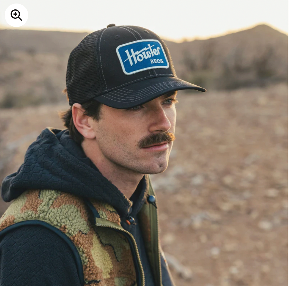 Howler Bros Electric Standard Hat BLACK OXFORD