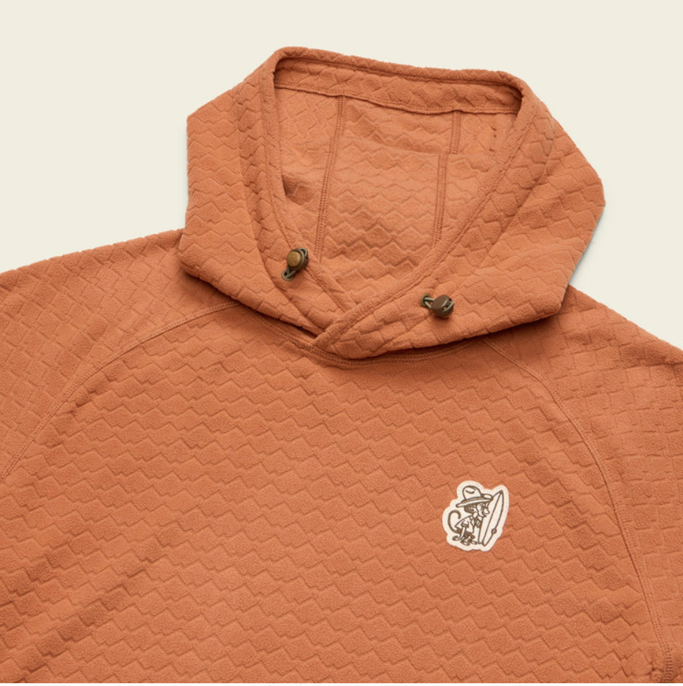 Howler Bros M Palo Duro Hoodie MOUNTAIN GRID CLAY