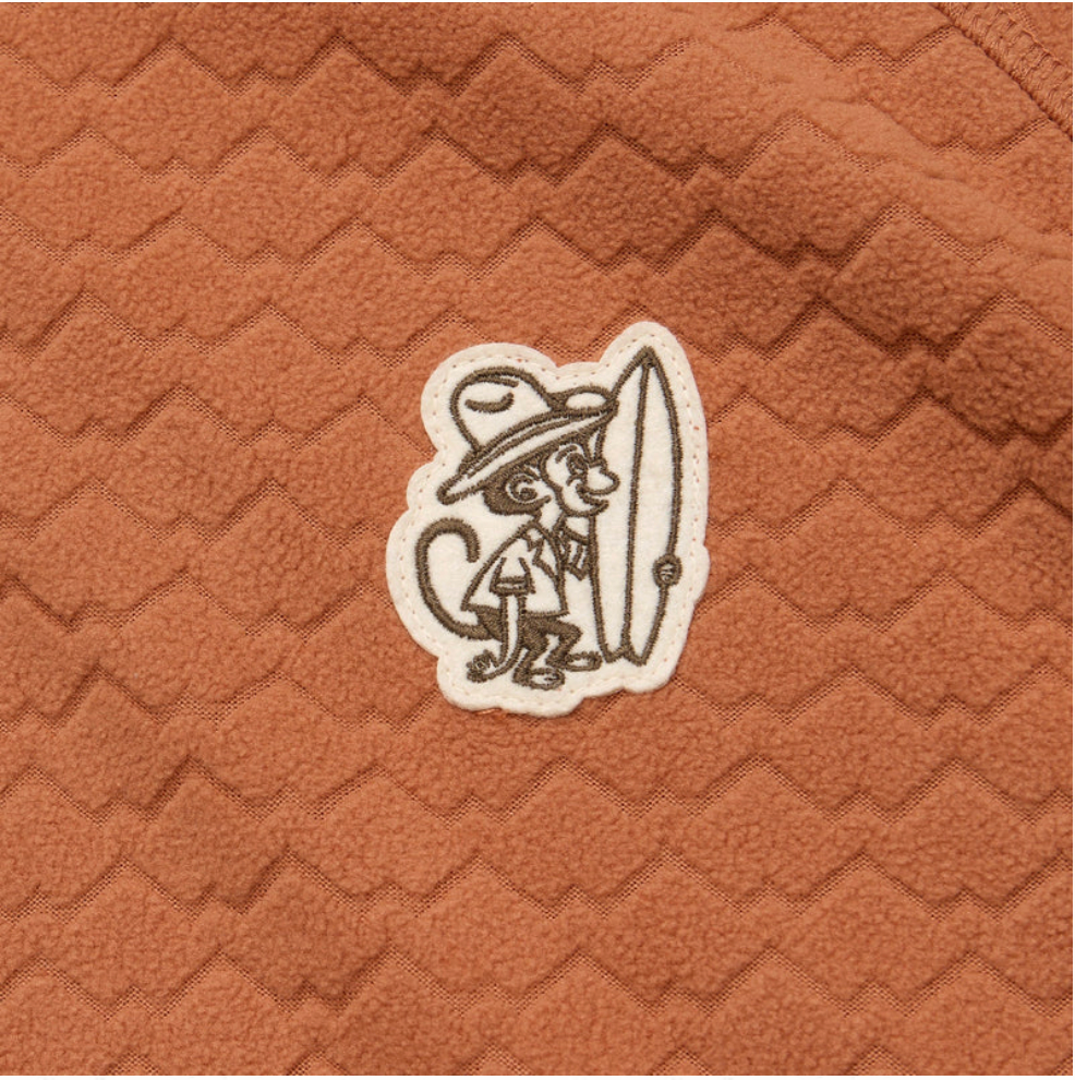 Howler Bros M Palo Duro Hoodie MOUNTAIN GRID CLAY