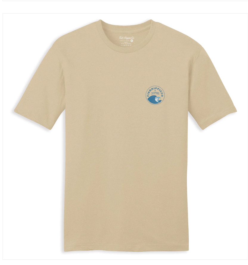 Fish Hippie M SS Local Vibes Tee BALSA