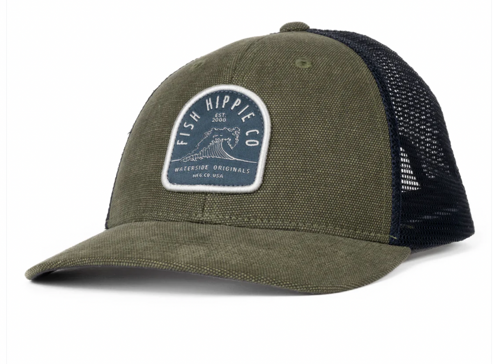 Fish Hippie Zealous Trucker AGAVE
