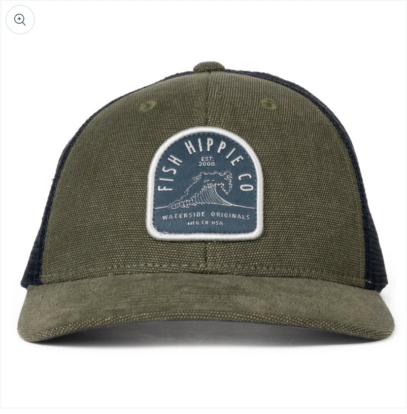 Fish Hippie Zealous Trucker AGAVE