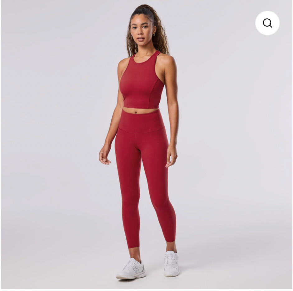 Tavi W High Waisted Ribbed Tight RUBY
