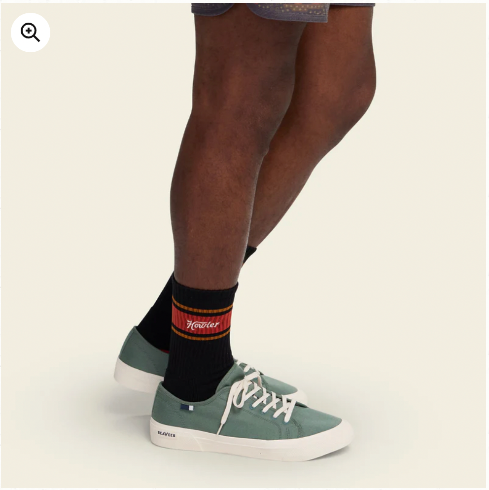 Howler Bros M Socks HOWLER SCRIPT BLACK