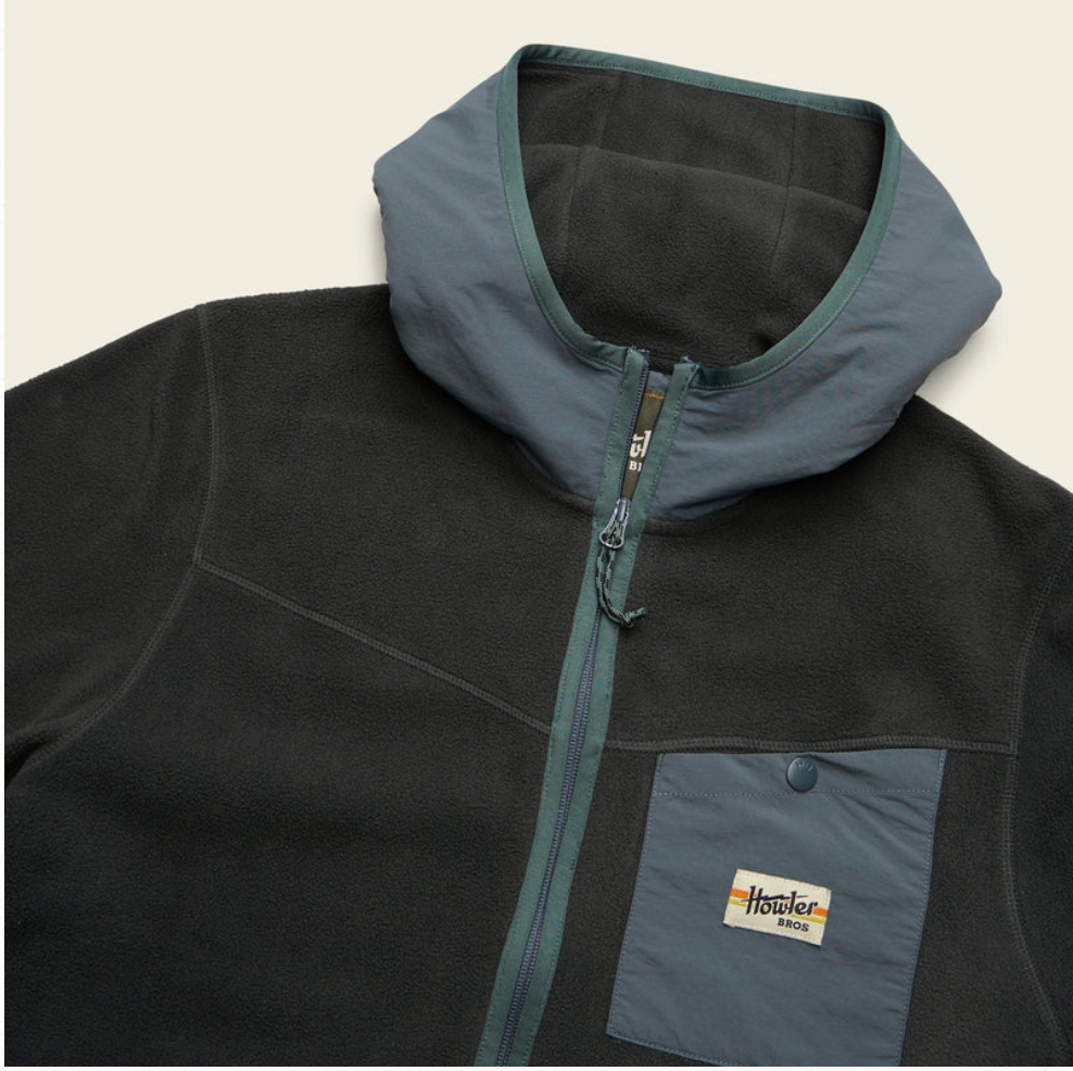Howler Bros M Free Range Hooded Jacket ANTIQUE BLACK