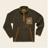 Howler Bros M Free Range Fleece Pullover ARMY