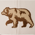 Life is Good Clean Trucker Hat Bear BONE