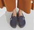 Birkenstock W Buckley Suede Leather NAVY - NARROW