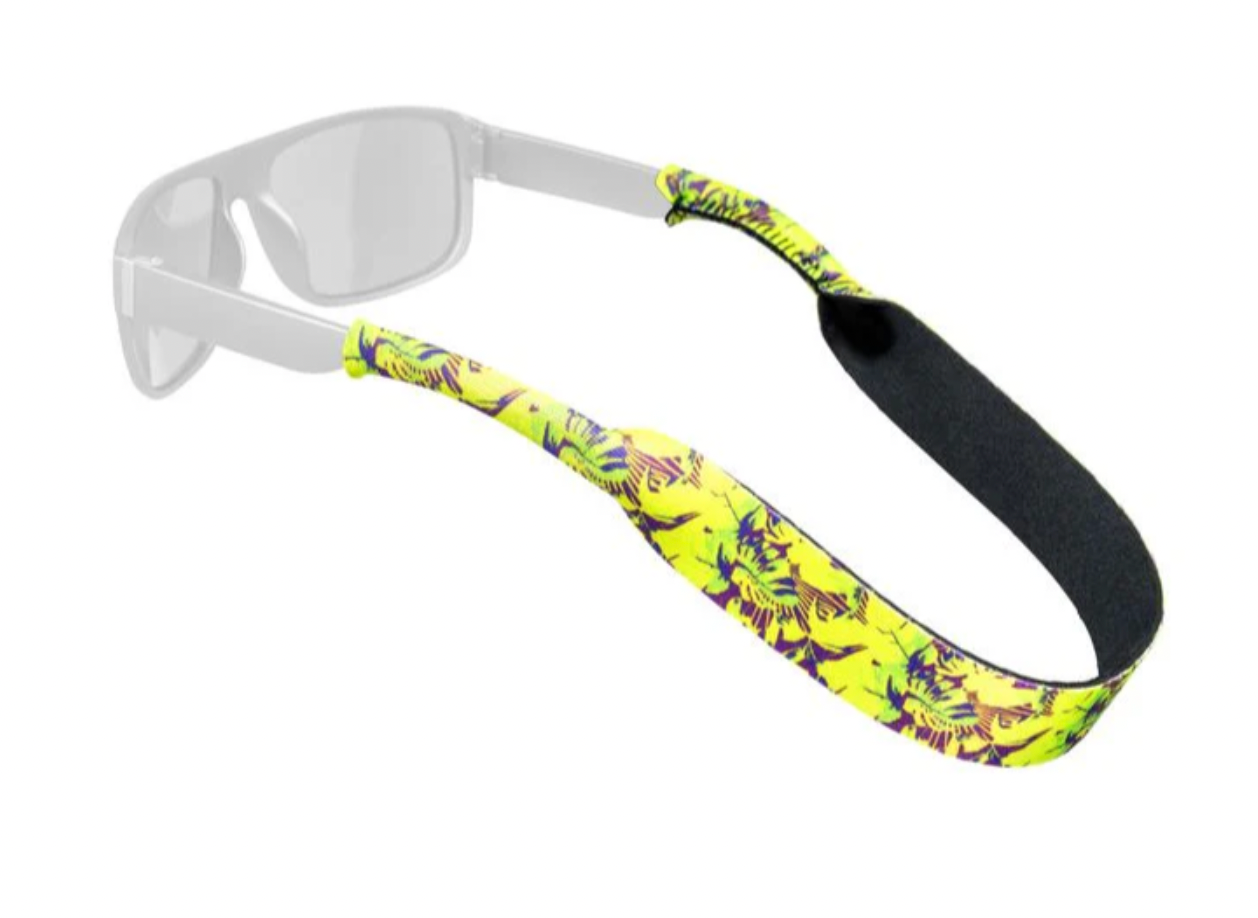 Chums Neoprene Retainer LTD NEON LEAVES