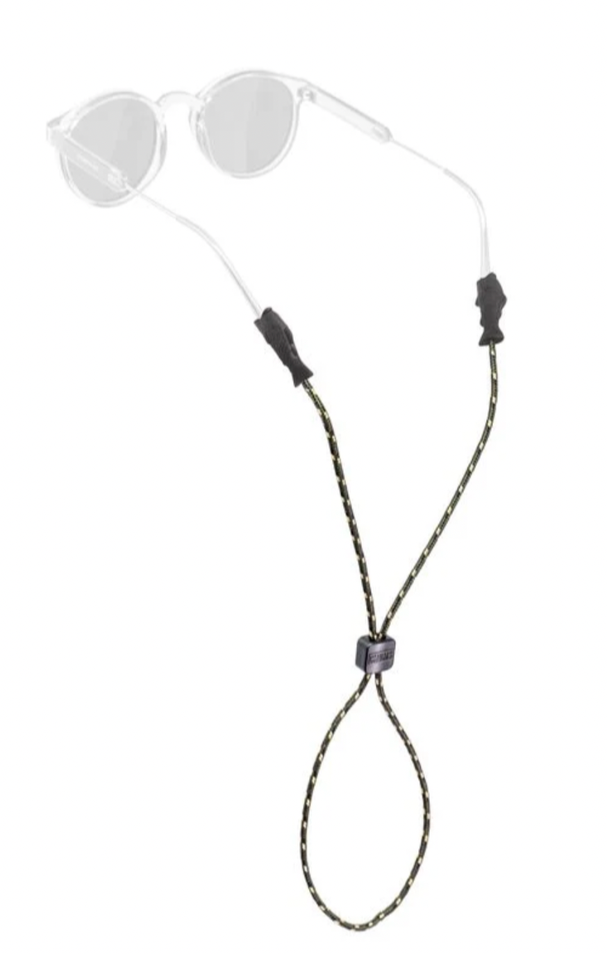 Chums Fish Tip Retainer OLIVE/GOLD