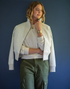 Carve Designs W Briar Fleece Jacket BIRCH