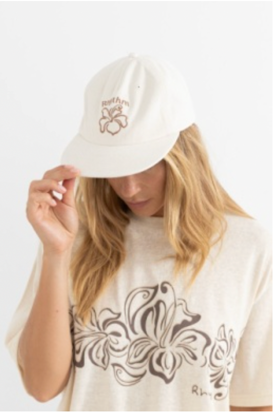 Rhythm Kia Floral Cap CREAM