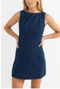 Rhythm W Kendrick Denim Mini Dress DARK WASH