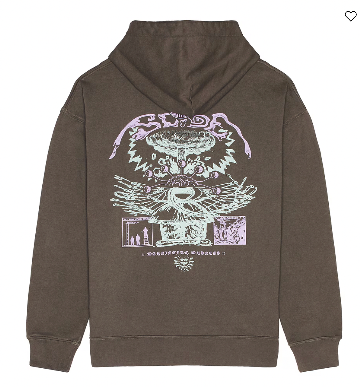 Critical Slide M Madness Hoodie ASHPHALT