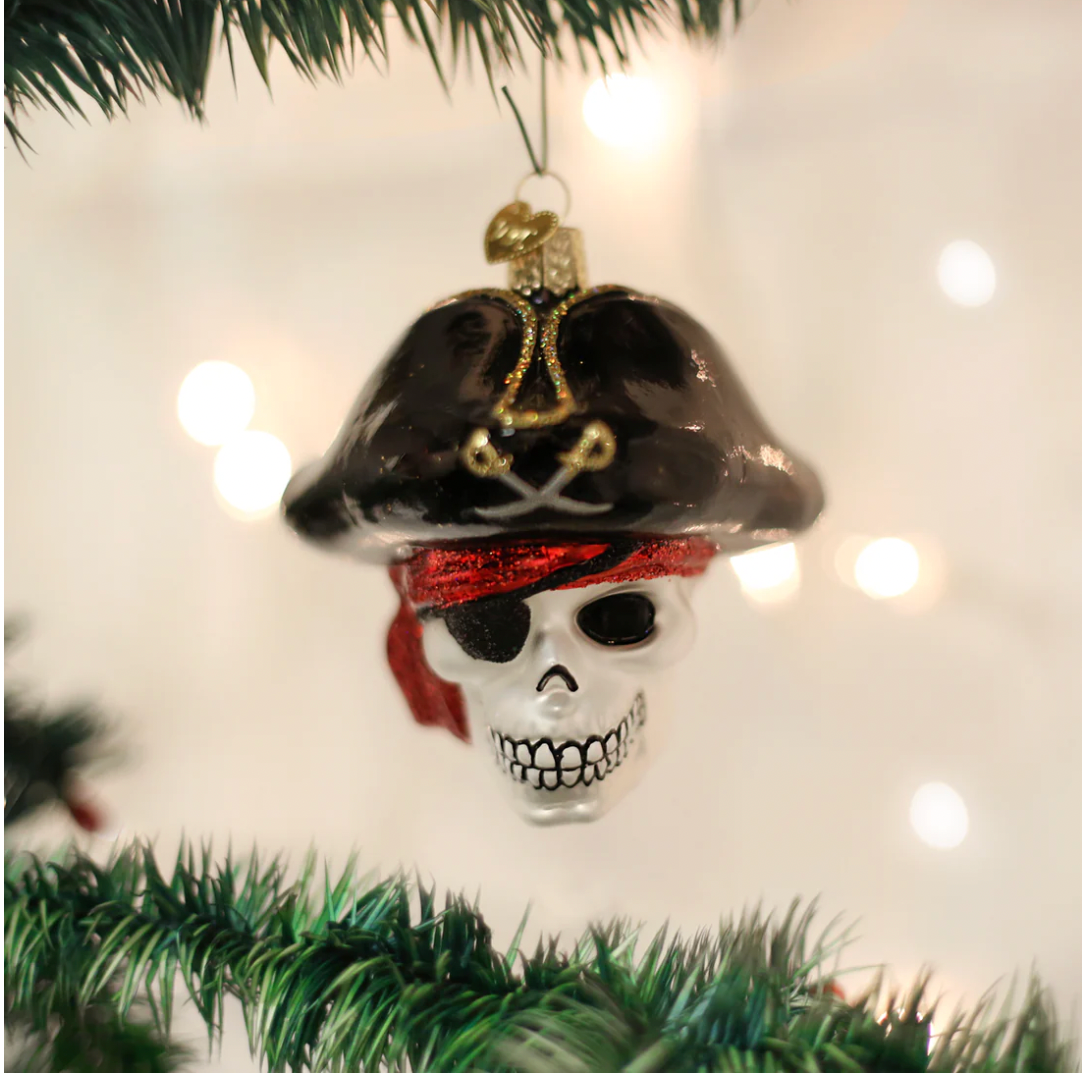 Old World Christmas Ornament JOLLY ROGER