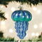 Old World Christmas Ornament BLUE JELLYFISH