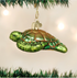 Old World Christmas Ornament GREEN SEA TURTLE