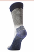 Smartwool M Everyday Rollinsville Crew Socks FOSSIL NAVY