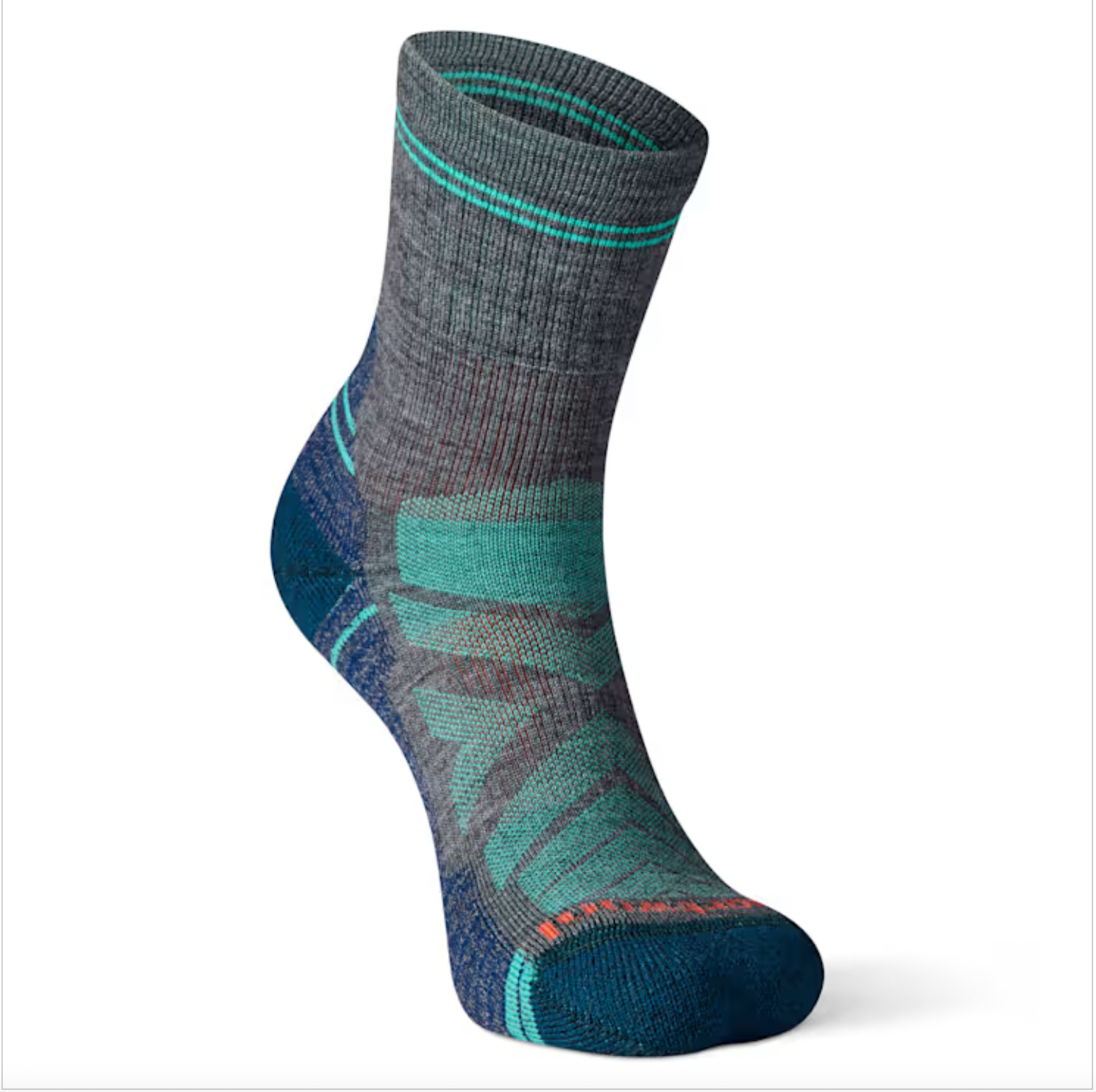 Smartwool W Hike Mid Crew Socks MEDIUM GRAY