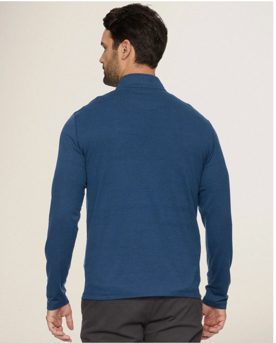 Flag & Anthem M LS Clutch Ultra Soft 1/4 Zip NAVY