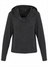 North River W Super Soft Crop Hoodie CHARCOAL