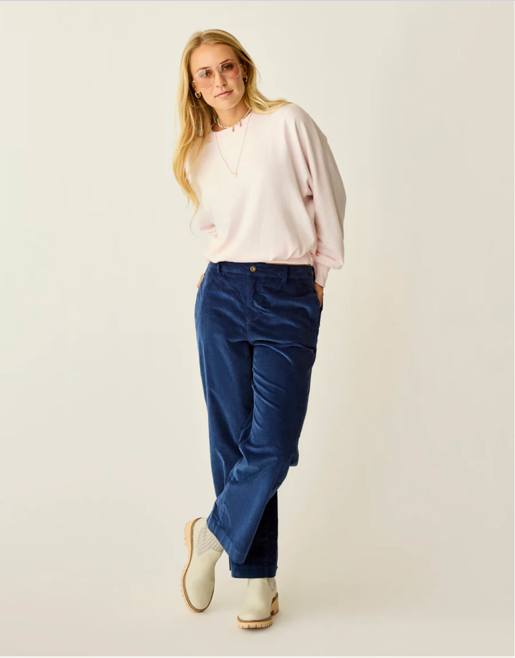 Carve Designs W Rex Wide Leg Pant NAVY