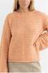Rhythm W Baklava Knit Sweater DUSTY PINK