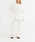 Rhythm W Essential Knit Jumper WHITE
