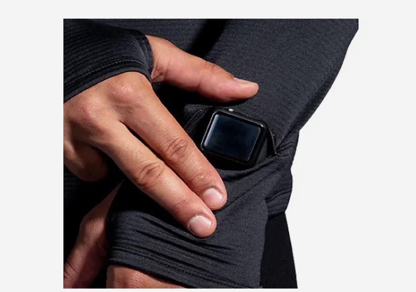 Brooks M Notched Thermal LS BLACK