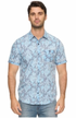 Flag & Anthem M SS Hinesburg Floral Shirt BLUE MULTI