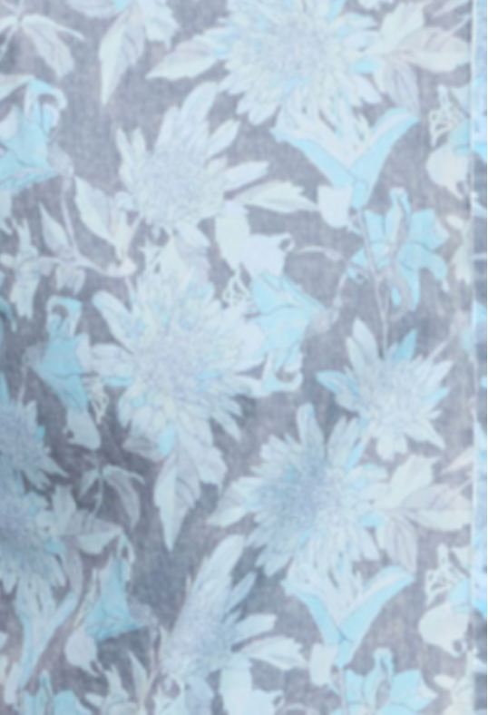 Flag & Anthem M SS Hinesburg Floral Shirt BLUE MULTI