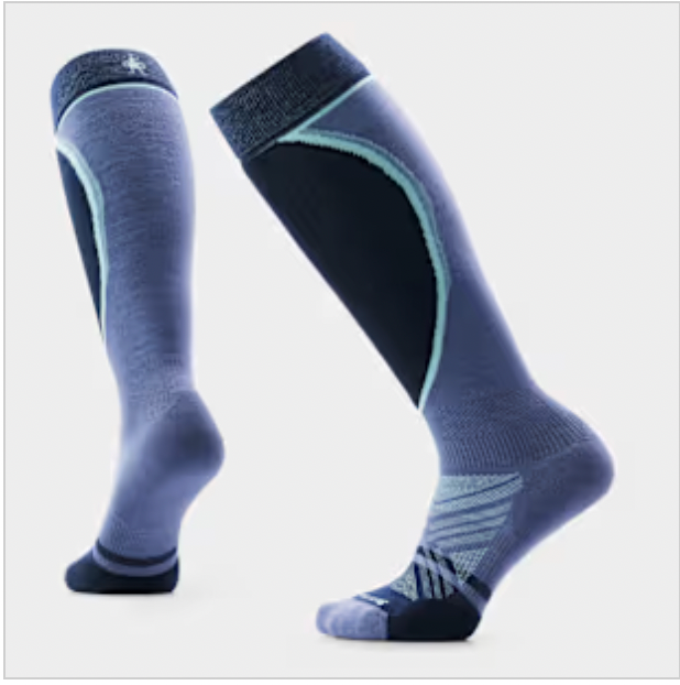 Smartwool W Ski Over The Calf NIGHTFALL BLUE