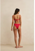 Rhythm W Lily Rib Soft Side Holiday Pant WATERMELON