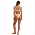 Rhythm W Wildflower Crop Bikini Top WHITE / YELLOW