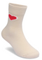 Birkenstock Kids Cotton Ribbed Socks HEART