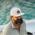 Howler Bros El Sol Unstructured Snapback Hat WHITE