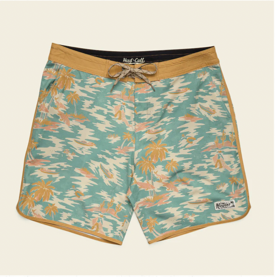 Howler Bros M Bruja Boardshort DREAMLAND SEAFOAM