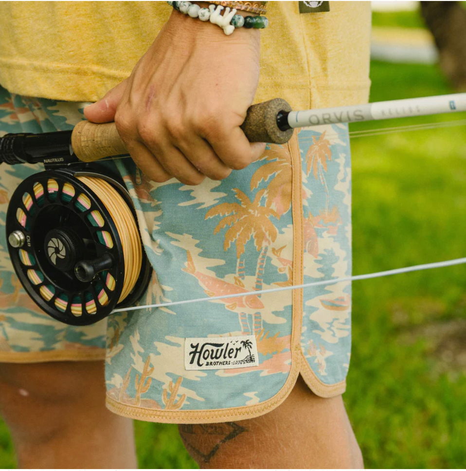 Howler Bros M Bruja Boardshort DREAMLAND SEAFOAM